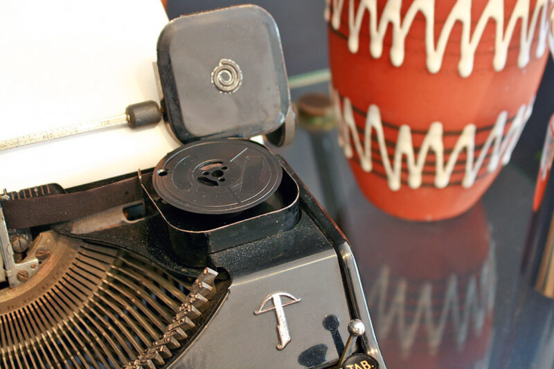 Hermes 2000 jaren 30 typemachine - Afbeelding 5