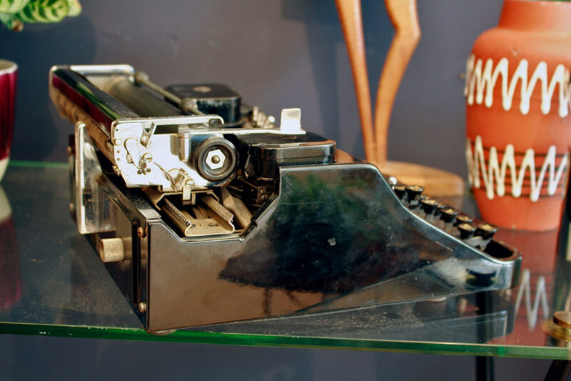 Hermes 2000 jaren 30 typemachine - Afbeelding 8