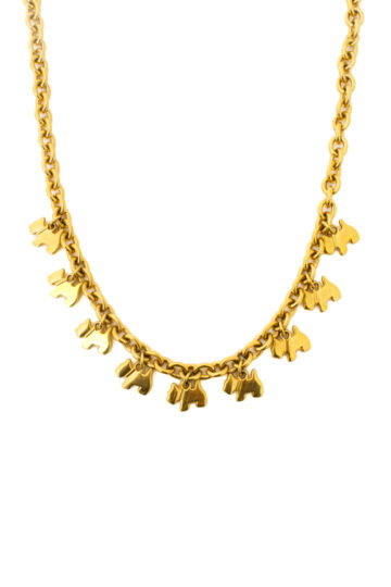 vintage agatha paris ketting met bedels