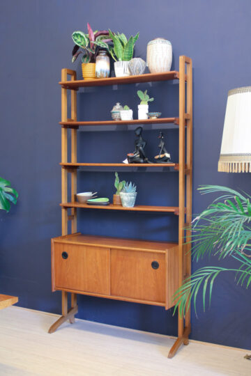 Vintage Simpla Lux modulaire kast teak