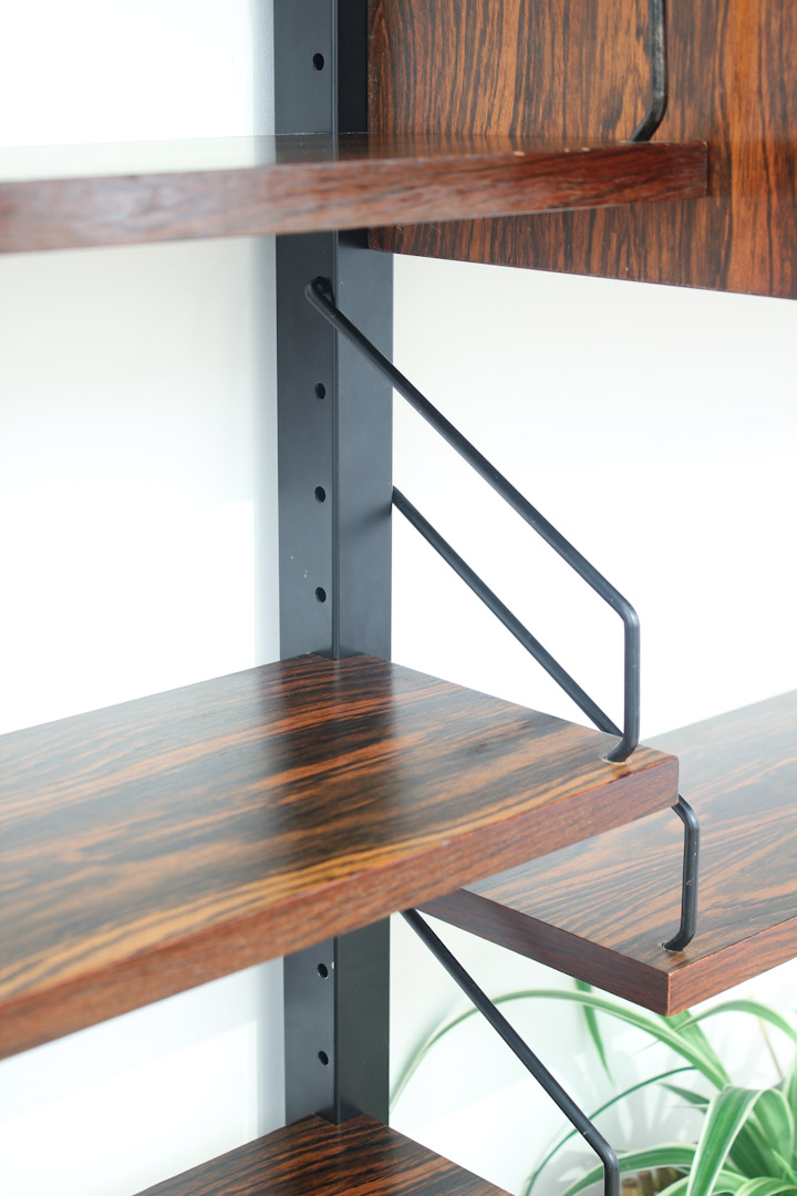 Vintage wandsysteem Poul Cadovius Royal system - Afbeelding 12