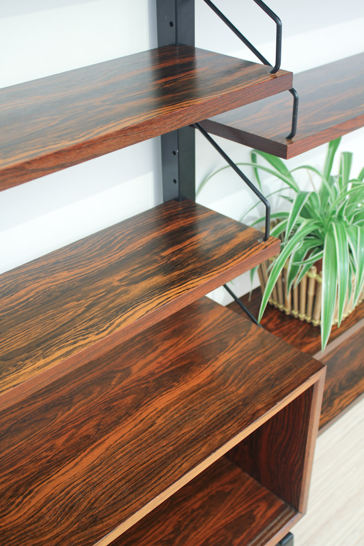 Vintage wandsysteem Poul Cadovius Royal system - Afbeelding 5