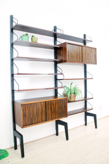 vintage wandsysteem Poul Cadovius Royal system