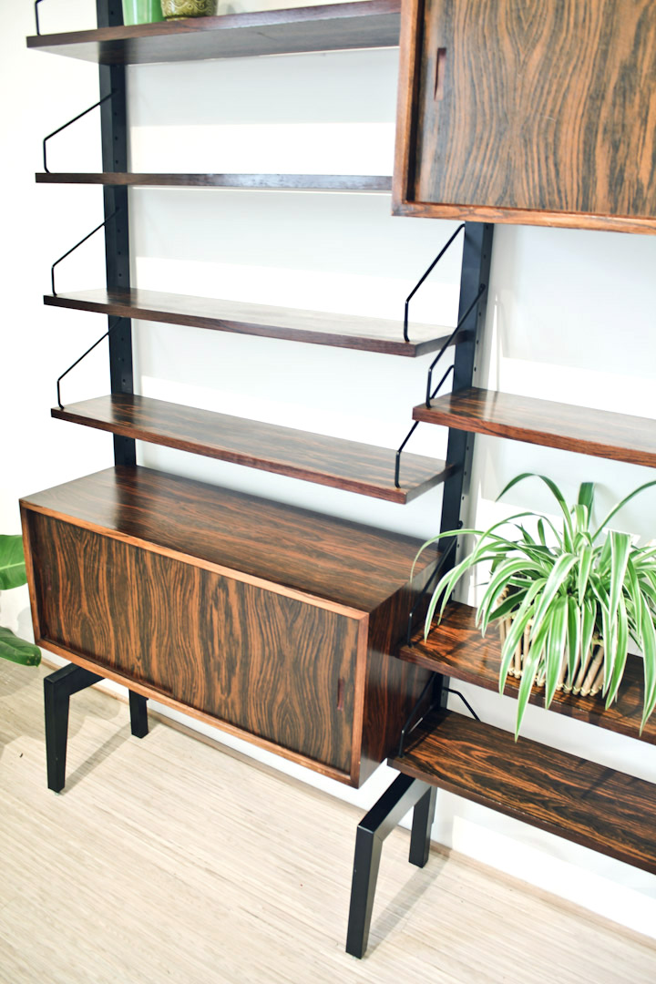 Vintage wandsysteem Poul Cadovius Royal system - Afbeelding 14