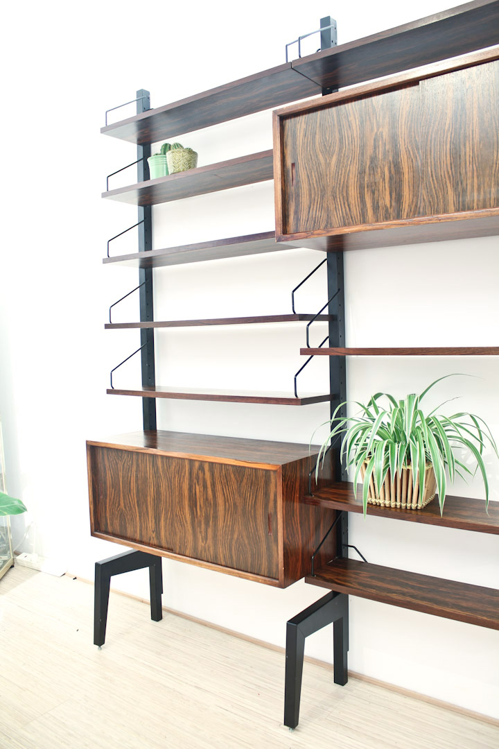 Vintage wandsysteem Poul Cadovius Royal system - Afbeelding 13