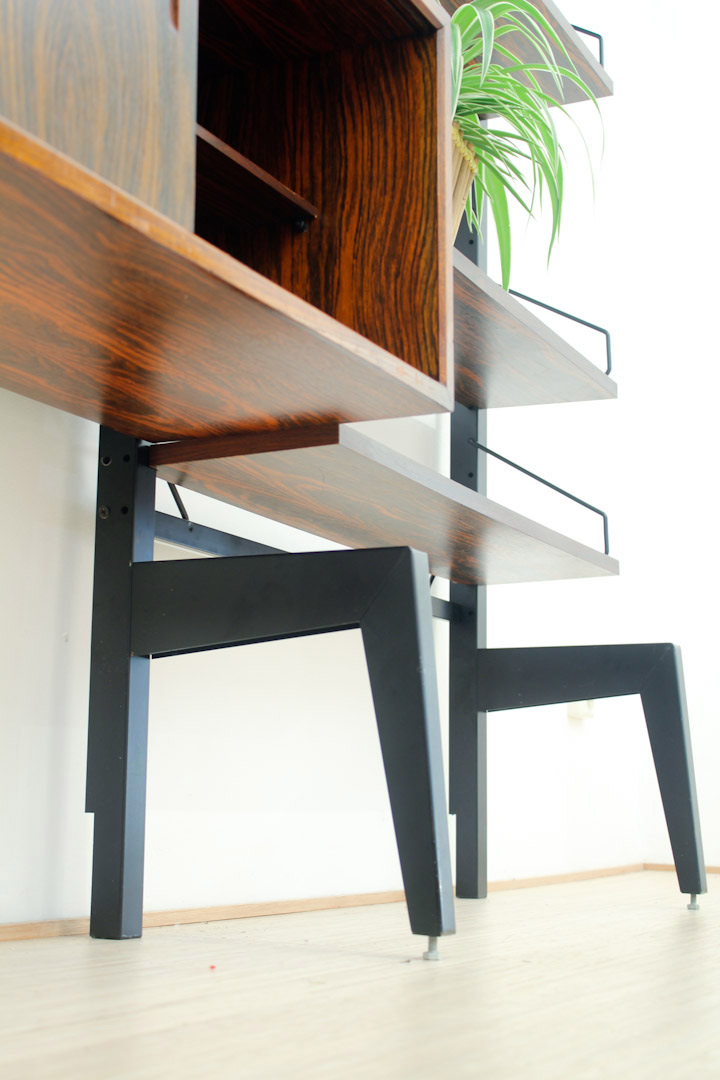 Vintage wandsysteem Poul Cadovius Royal system - Afbeelding 2